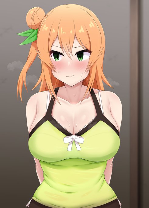 【skeb】ブラ見せミカンママ 