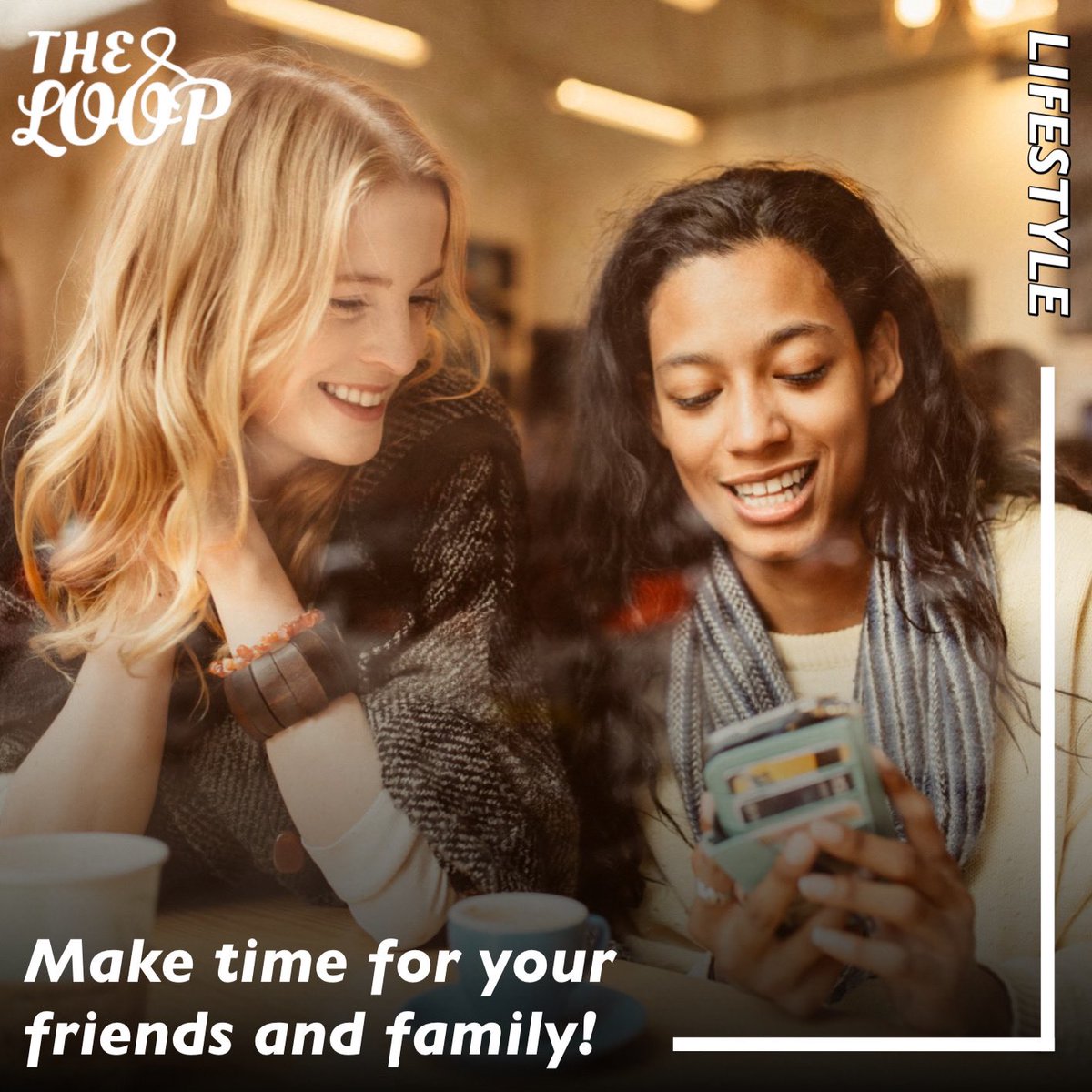 TheLoopGB's tweet photo. It can be easy to get into a rut and not make time for your relationships. Try to check in with friends and family by picking up the phone or schedule regular catch ups. 😊 https://t.co/exJNH4jS7i