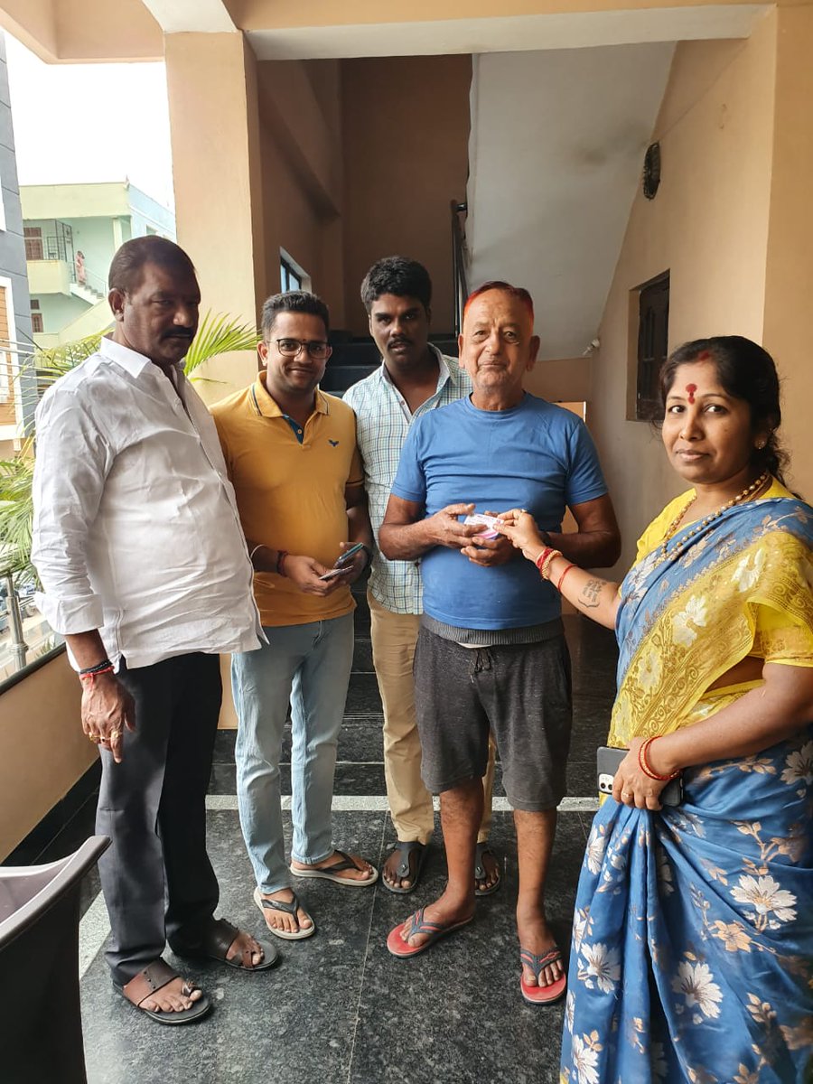 dctellapur's tweet photo. #Chairperson madam has moved to every #beneficiary of #newPensions and handedovered. Worth appreciated. 
@GMRMLAPTC 
@MinisterKTR 
@HarishRaoOffice https://t.co/BuL0YSSJMQ