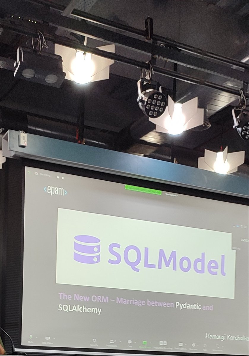 digitalimtiaz's tweet image. #LightningTalks @ #PyConfHyd22

#SQLModel By Hemangi Karchalkar

@pyconfhyd @pyconindia @THubHyd