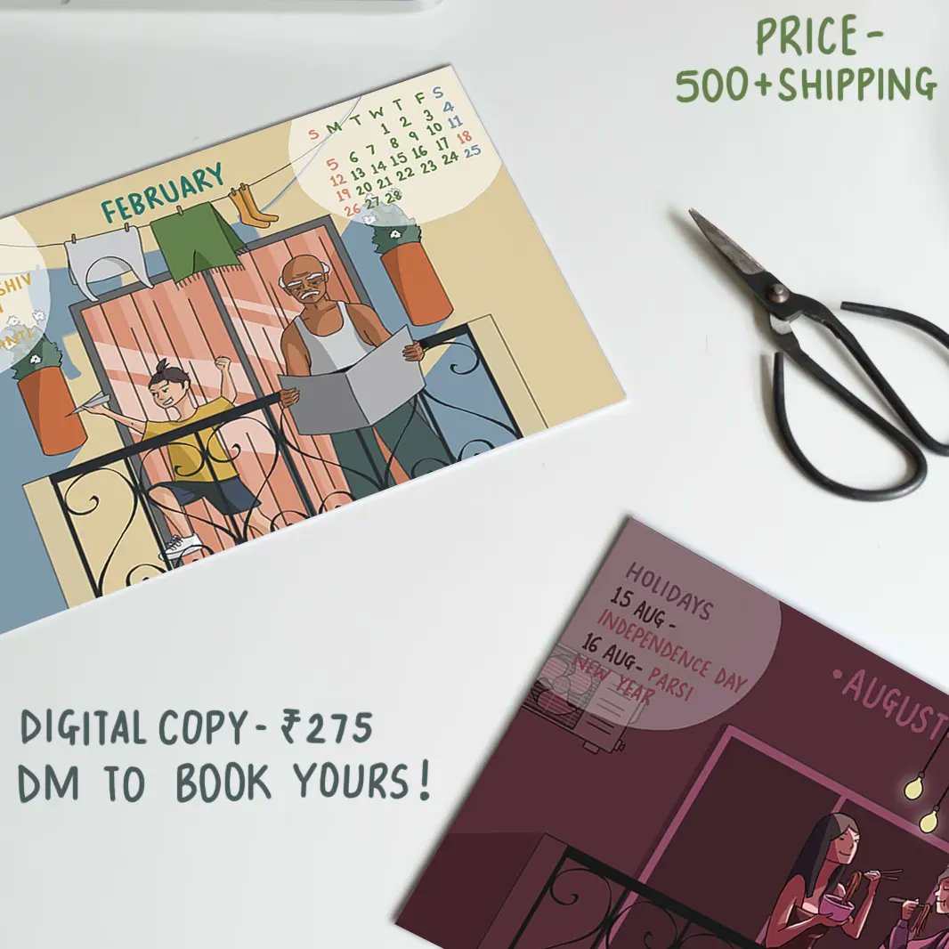 manseeitsmanasi's tweet photo. PREORDER STARTS TOMORROW AND WILL LAST UNTIL 20 DEC. I'll in fact ship pre-ordered ones on 21st December so y'all would get them before new years
I also have digital version if you wish to avoid shipping or wanna print it at 10% to have a small 1 inch calendar for your dollhouse. https://t.co/PnztD2ex8H