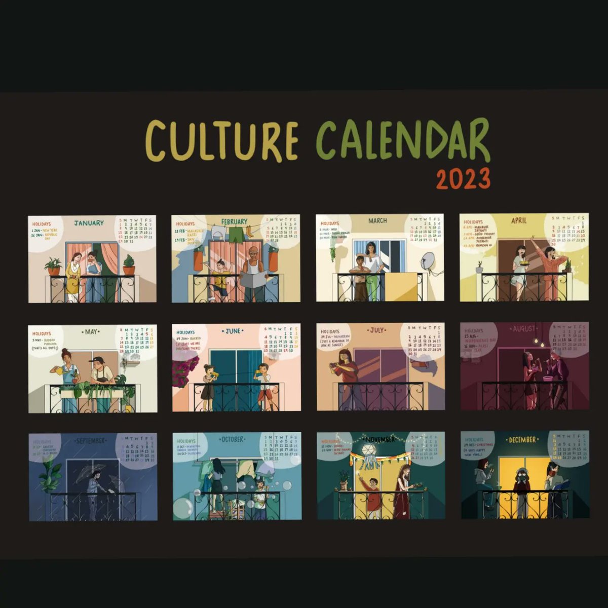 manseeitsmanasi's tweet photo. PREORDER STARTS TOMORROW AND WILL LAST UNTIL 20 DEC. I'll in fact ship pre-ordered ones on 21st December so y'all would get them before new years
I also have digital version if you wish to avoid shipping or wanna print it at 10% to have a small 1 inch calendar for your dollhouse. https://t.co/PnztD2ex8H