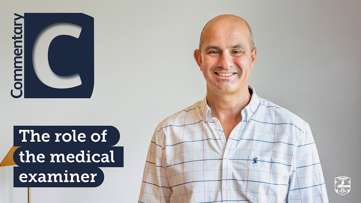 RCPhysicians's tweet photo. The medical examiner role is set for full statutory implementation next year. Dr Ben Lobo, consultant physician, geriatrician and regional medical examiner, looks at what this means for you in the latest issue of #CommentaryMagazine: https://t.co/KNXj7ceKe0 https://t.co/RLcK9ApEMc