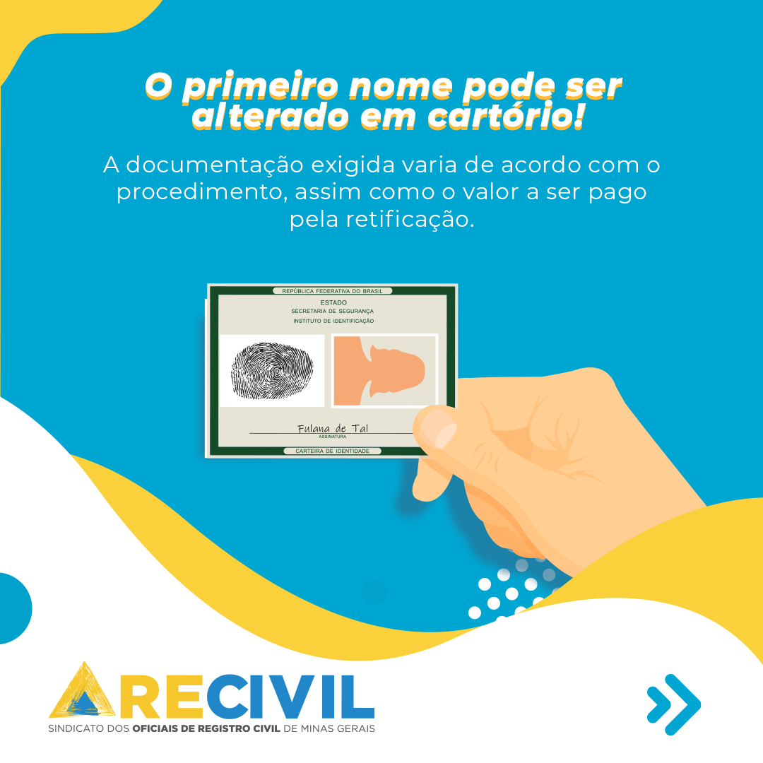 recivil_'s tweet photo. Com a nova legislação (Lei 14.382/22), está mais fácil mudar o prenome (primeiro nome) nos cartórios.

Antes da lei, os cartórios de registro civil permitiam a alteração do nome apenas no primeiro ano da maioridade, ou seja, somente quando a pessoa tinha 18 ou 19 anos. #recivil https://t.co/krUU8pU09K