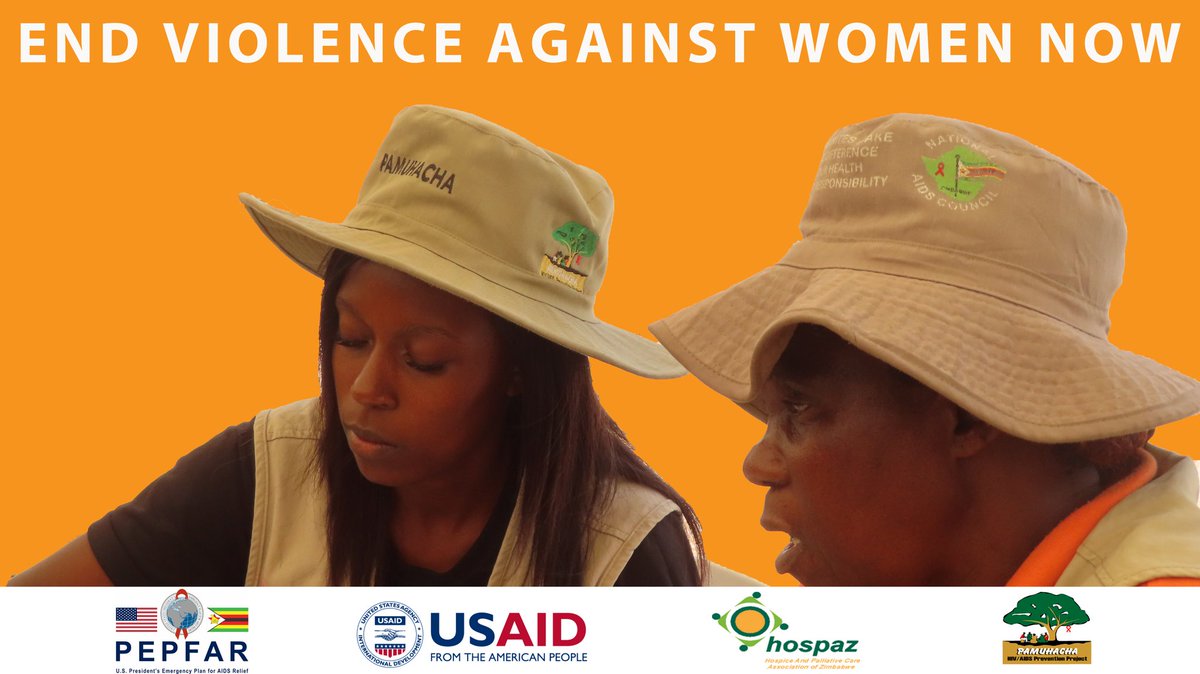 Violence negatively affects women’s general well-being and prevents women from fully participating in society. 
#16DaysOfActivismAgainstGenderBasedViolence 
#OrangeTheWorld 
#EndGBV 
#stopviolenceagainstwomen 
#PEPFAR
#USAIDZimbabwe
#HOSPAZ