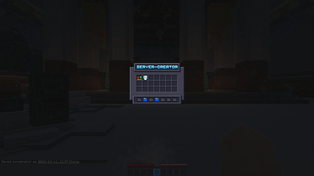 UroriaNetwork's tweet image. (Teaser 2/4) Moin Freunde! 👋

GUIs werden meistens mit Kisten umgesetzt, doch wir fanden das ein wenig langweilig.

Wir stellen vor: das Handy auf Uroria! Das Handy dient als allgemeines Menu. Doch das beste: Es besteht nur aus eigenen GUIs. #Minecraft #uroria #gaming