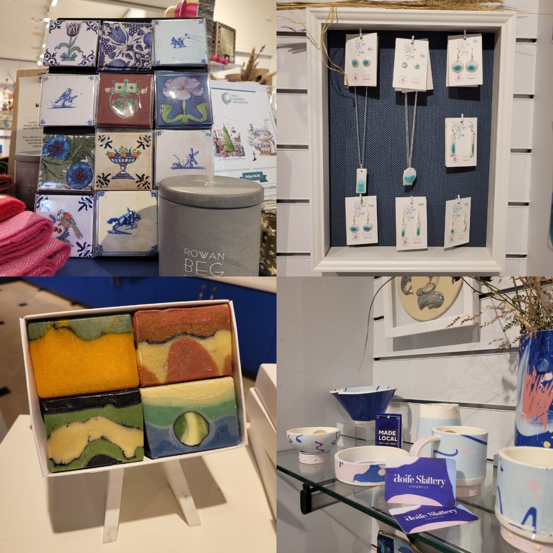 HuntMuseum's tweet image. Visit the Hunt Museum Gift Shop for a special collection of locally sourced gifts including candles, ceramics, scarves, jewellery, stationery &amp;amp; more... 🎄

Your purchase goes towards supporting museum operations. 💙

shop.huntmuseum.com

#Christmas #limerick #gift #giftware
