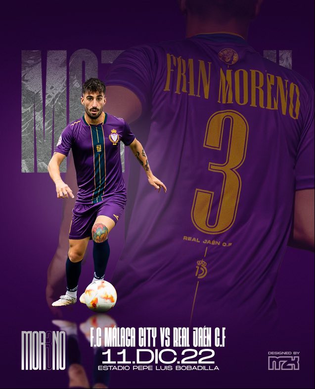 #DiaDePartido 💜 <a href="/RealJaenCF/">Real Jaén C.F.</a> <a href="/muzukcomunica/">Muzuk - Comunicación e Imagen</a>