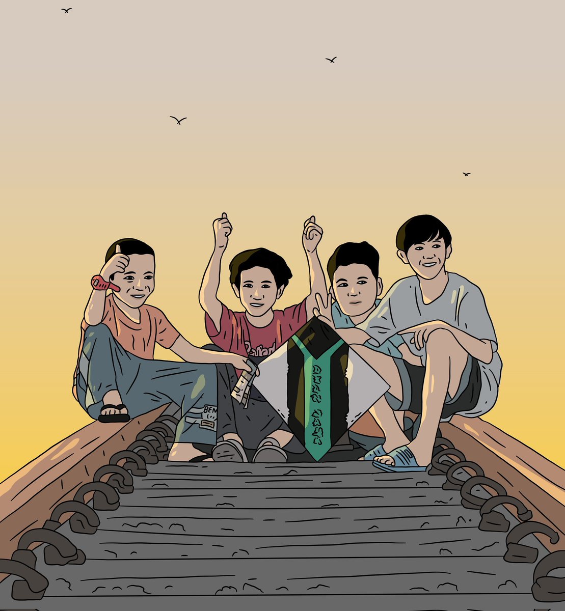 andilustrasi's tweet photo. Pernah sebahagia itu, https://t.co/GMbZrQCzLZ