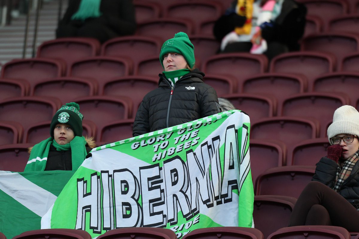 HibernianFC's tweet photo. Supporting the Hibees today 💚

Thank you to Capital Credit Union for providing the Hibs Christmas hats! https://t.co/zEhTcRlFWt