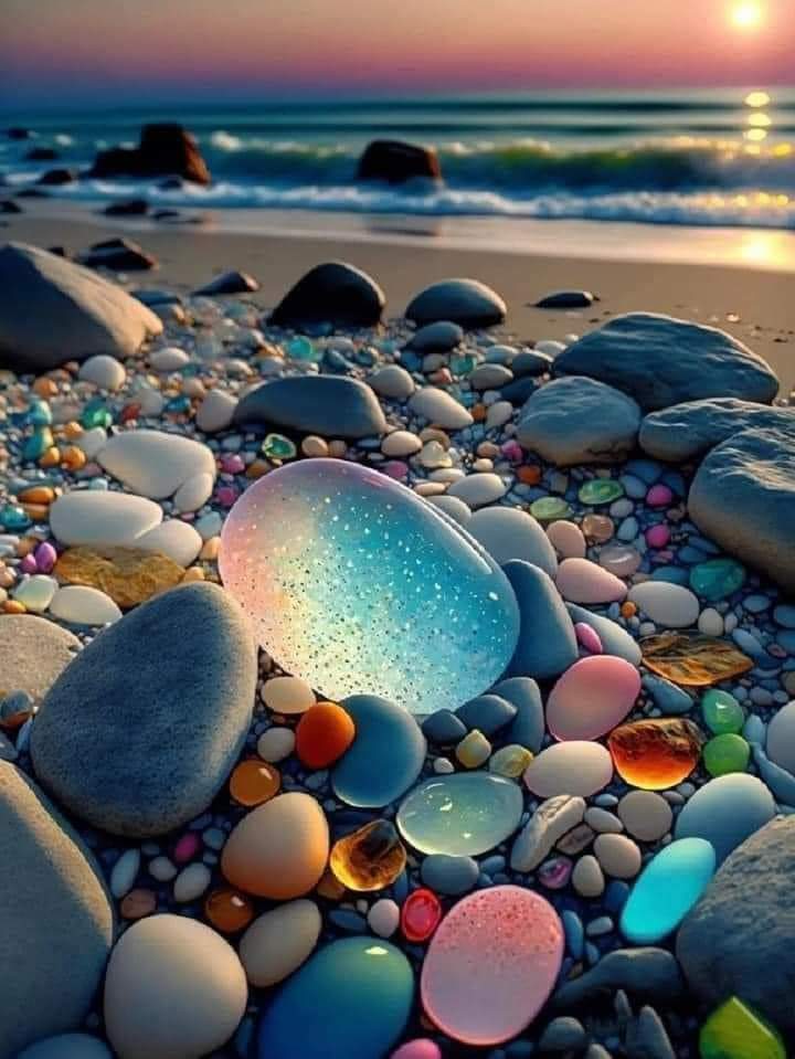 Megghi45's tweet photo. In California, a Fort Bragg, 🇺🇸 c'è una spiaggia chiamata Glass Beach 💎 dove si può apprezzare il fenomeno della rifrazione del sole 🌞 attraverso i ciottoli li depositati 🌊
#ScienceCuE #CuE #scienze #scienza https://t.co/FB46EJBQgJ