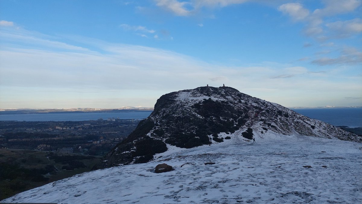 aljaroo1874's tweet photo. #LSR this morning was an #IceRun up #ArthurSeat with my main man Chris-D. Was good fun coming down on the #Ice 
#HillRun #TrailRun #Running
#SnowTrail #SnowRun 
On your playground @Footering99 https://t.co/W5ZwYhZrBH