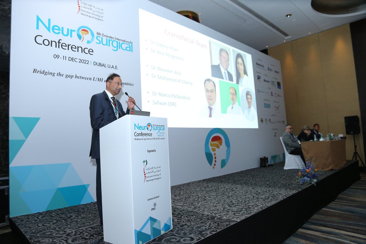 EINC2022's tweet image. Derek Mendonca presents his topic &quot;Endoscopic Craniosynostosis Surgery: case series experience of the first team in the UAE&quot; at #EINC2022

Don&apos;t Miss Out on the Last Day of #EINC2022 to learn more on such specialized topics in the field of Neurosurgery. 

#conference2022 #doctors