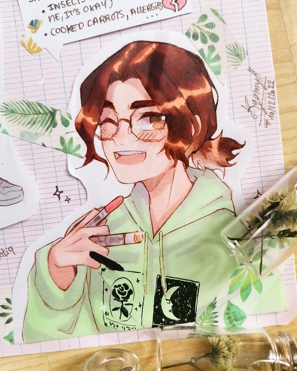kyomyll's tweet photo. #MeetTheArtist
Hey small plants! I'm Kyomyll alias Kyo, a little Frenchy 🇫🇷🥐🥖 who loves drawing ✨
Here my mta, hope you like it!
Don't hesitate to retweet it ❤️
#art #manga #ArtistOnTwitter #manga https://t.co/GuypuafjxL