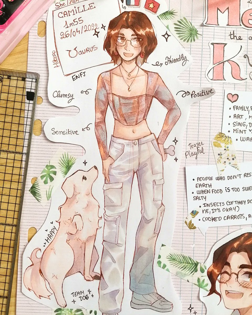 kyomyll's tweet photo. #MeetTheArtist
Hey small plants! I'm Kyomyll alias Kyo, a little Frenchy 🇫🇷🥐🥖 who loves drawing ✨
Here my mta, hope you like it!
Don't hesitate to retweet it ❤️
#art #manga #ArtistOnTwitter #manga https://t.co/GuypuafjxL