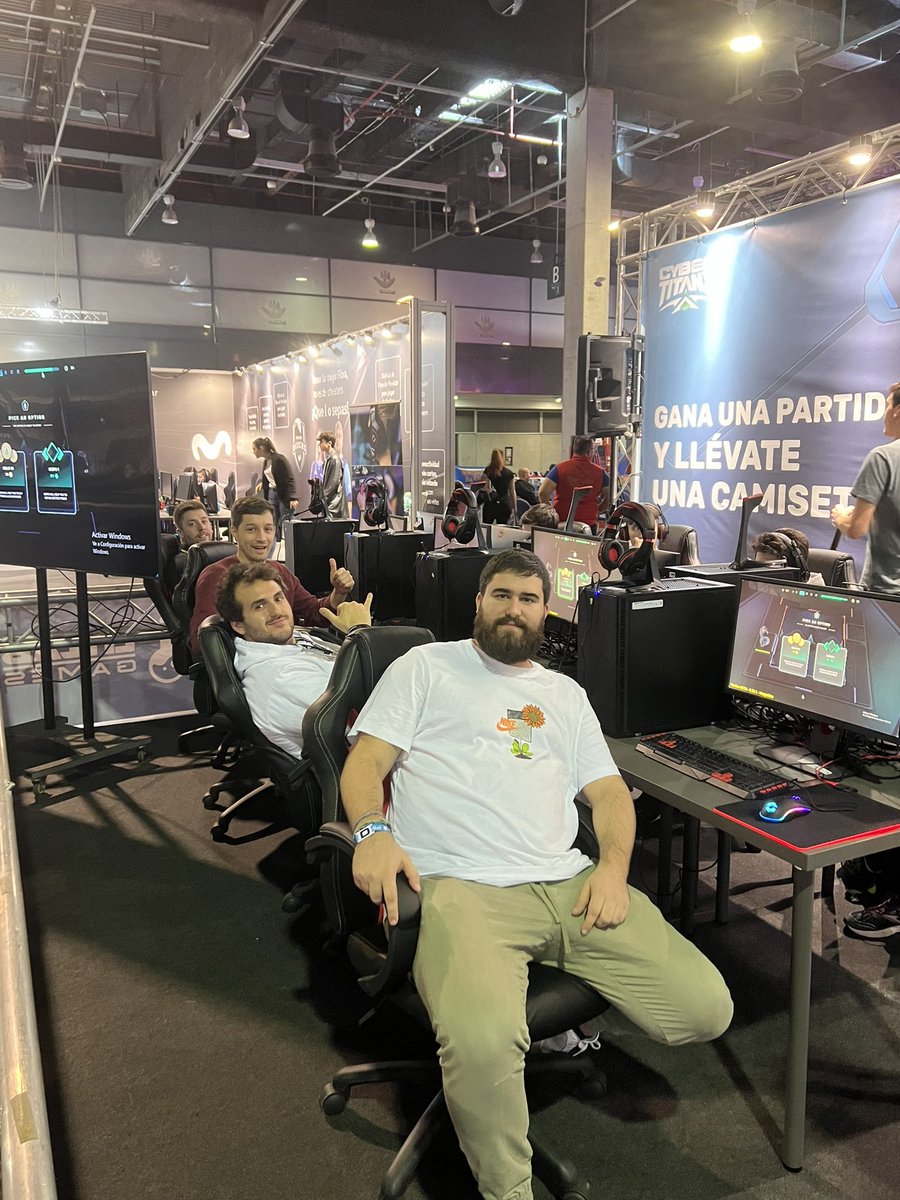 criptoboyz's tweet image. Ahí tenemos a nuestro Team @DATAcryptonft reventando en @CyberTitansGame en la @DreamHackSpain 🏆🏆