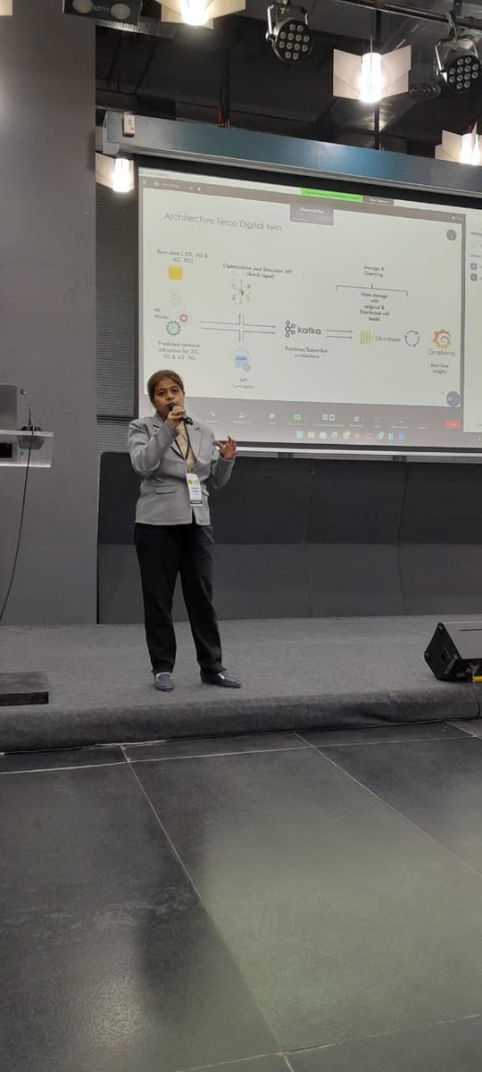 pyconfhyd's tweet photo. Sharmistha has deep dive on digital twin towards sustainability in Python 🐍 

#PyConfHyd22 #Python #Hyderabad #telangana #Conference https://t.co/80wt7szqbS