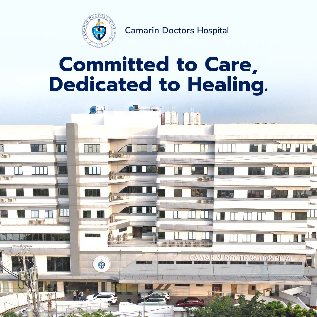 CamarinDoctors's tweet photo. Your healing journey starts here 💙💛

Want to know more about our services? Contact us at 0995 330 3720 (Globe/TM) or 0960 600 2967 (Smart/TNT).

#CamarinDoctorsHospital
#TeamCDH
#CDHCares
#PusongCDH https://t.co/j8BCGL69dp