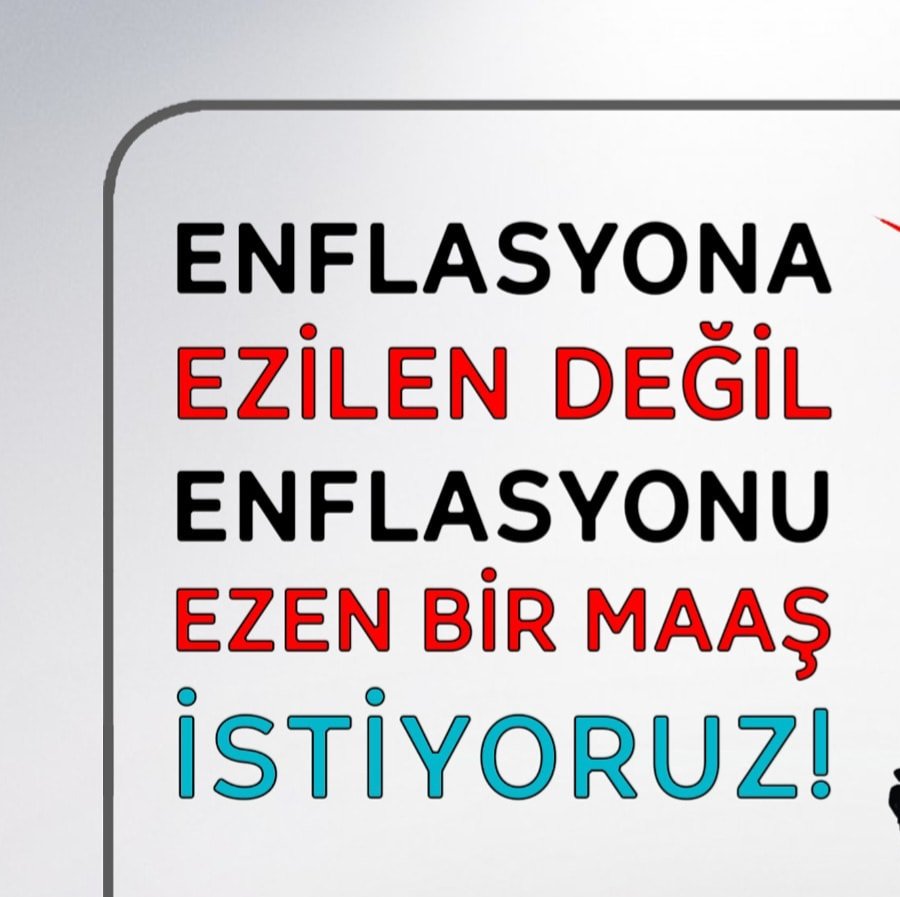 Enflasyon farkı 
zam değildir.❗️ #ButcedeOgretmeneEkZam hakkımız ❗️<a href="/tcmeb/">Millî Eğitim Bakanlığı</a> <a href="/TBMMGenelKurulu/">TBMM Genel Kurulu</a>