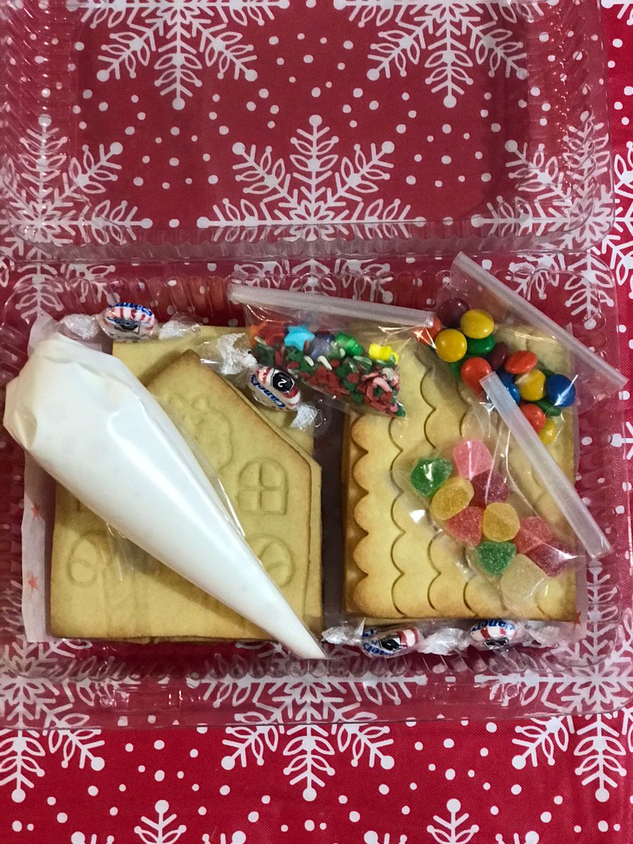 Geli4piezas's tweet photo. Kit galleta de casita de navidad para decorar. Pedido por mensaje #galmariz https://t.co/Yojbt4DZjQ