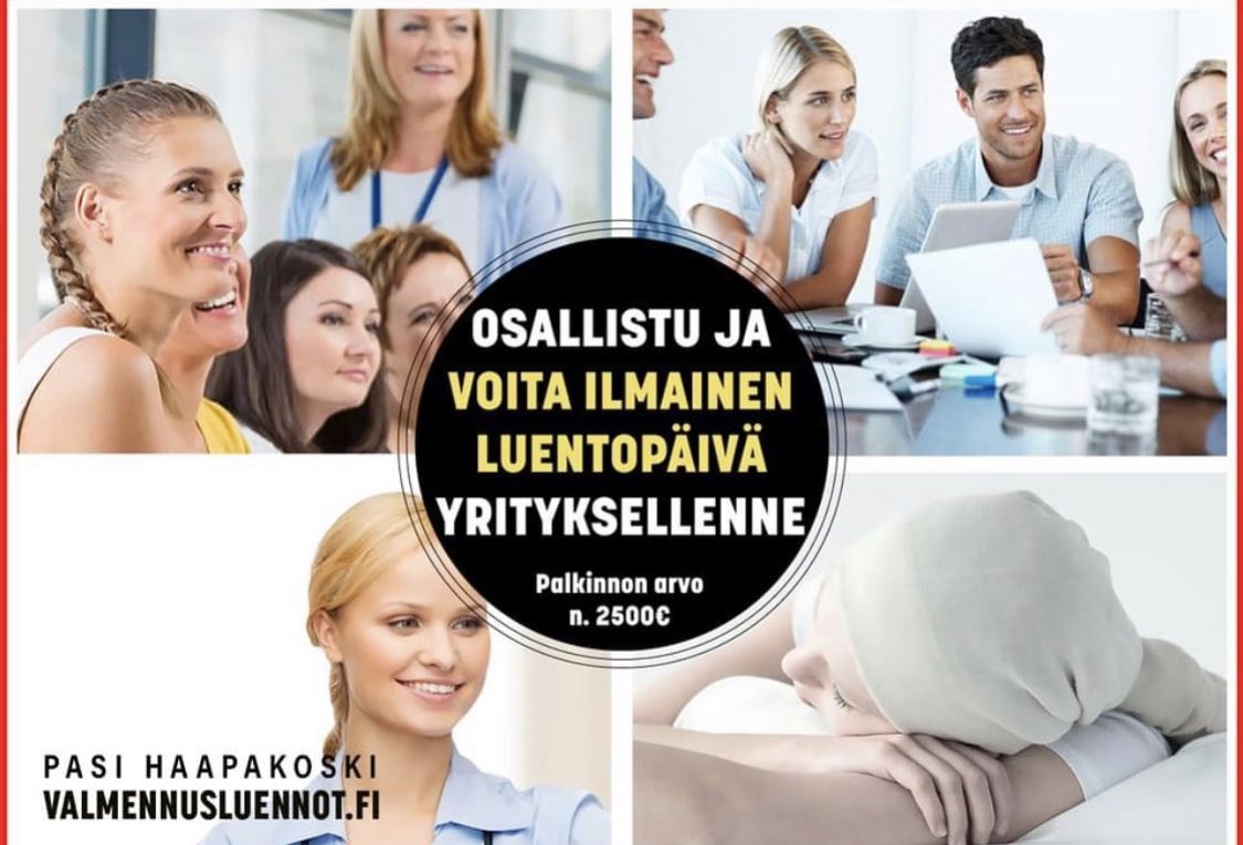 VOITA KEVÄÄN PARAS LUENTOPÄIVÄ TEIDÄN YRITYKSELLE! (Palkinnon arvo n. 2500€) Osallistut arvontaan valmennusluennot.fi/luentopaketin-… #myynti #työ #yrittäjä #apteekkari #apteekki #motivaatio