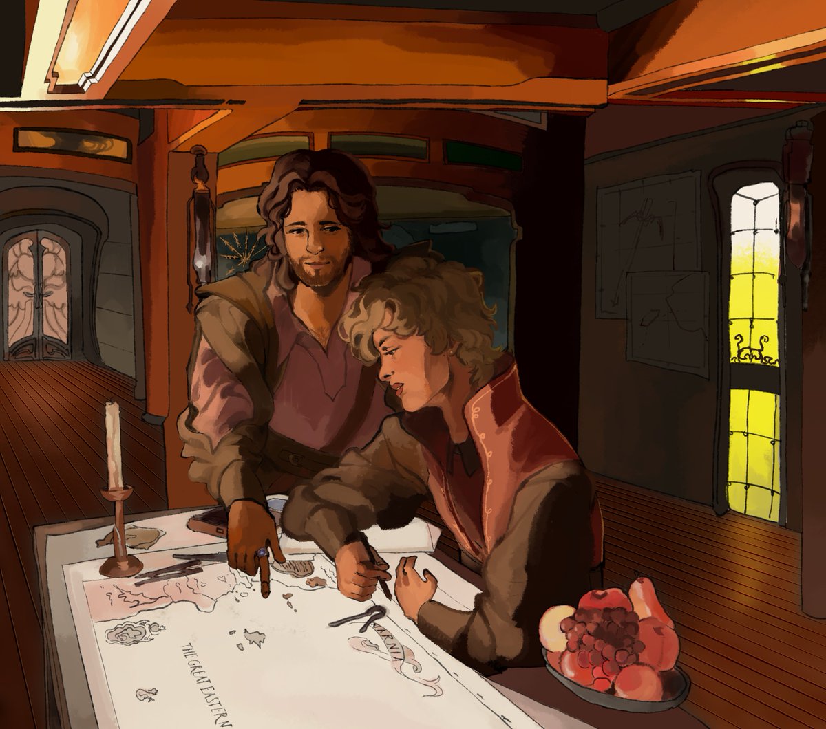 nikespera's tweet photo. he said: "the ship in port is the safer one, but it's not the reason it was made"
so forgive me if i wander off, and forgive me more if i just stay
- - -
🏷️ #caspeter #narnia #fanart #caspianx #peterpevensie #artph https://t.co/TC8TjE7H9o
