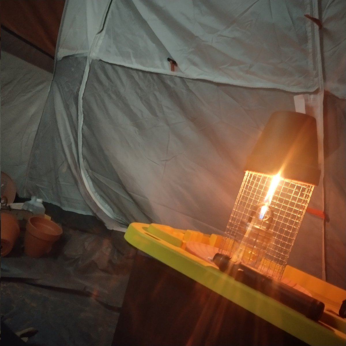AntifascistJazz's tweet photo. This is the 2nd winter that we've been passing out heaters. This is the 1st time I'm depending on one to keep warm in my tent wrapped in blankets a hand warmer. This shit is too real. https://t.co/NU3KoKqAJk