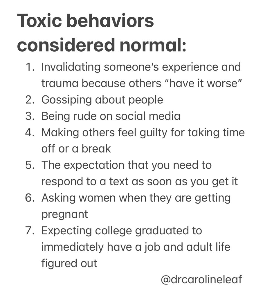 What would you add to this list?