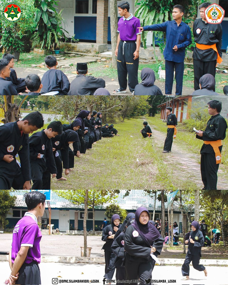 Silamba_Legok's tweet photo. Kegiatan UJIAN PENILAIAN anggota Ekstrakurikuler perguruan pencak silat SILAMBAWIQRI Rayon @smp_dirghantara & Rayon @smpn4curug_official . Yang di laksanakan serentak di komplek @ppicurug.official .
Hari Minggu, 11 Desember 2022
#SILAMBAWIQRI
#OneTeam #OneSpirit #OnGoal https://t.co/jEX4xatIB9