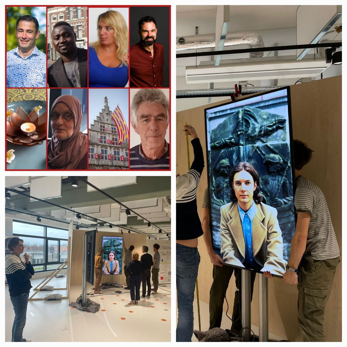 SigfriedJanzing's tweet photo. @libertumgouda kijkt terug op een betekenisvolle week! Op weg naar de opening op 23 februari vond op donderdag de eerste #usertest van de #FreedomExperience plaats @Chocolafabriek. En op zaterdagmiddag de bijzondere ontmoetingen #hoofdpersonen samen @biebgouda https://t.co/QoIcFzUlS7
