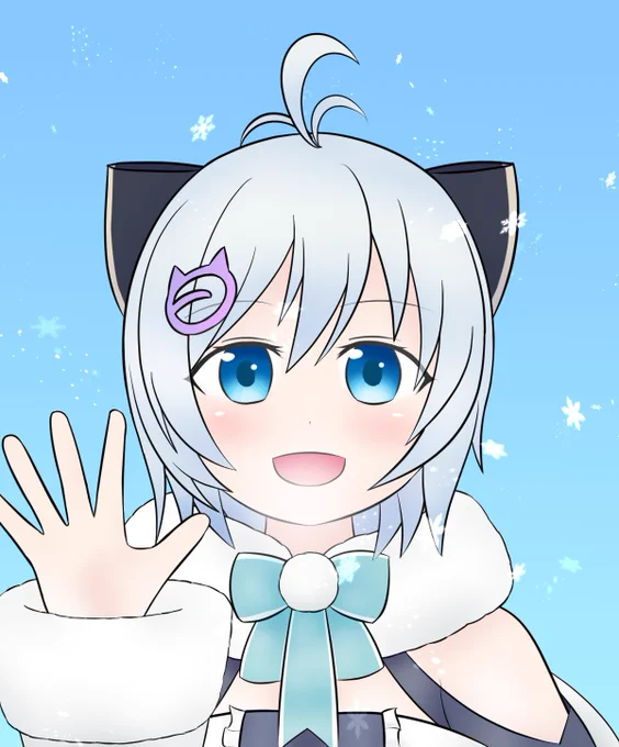 もこもこ好き#SiroArt 