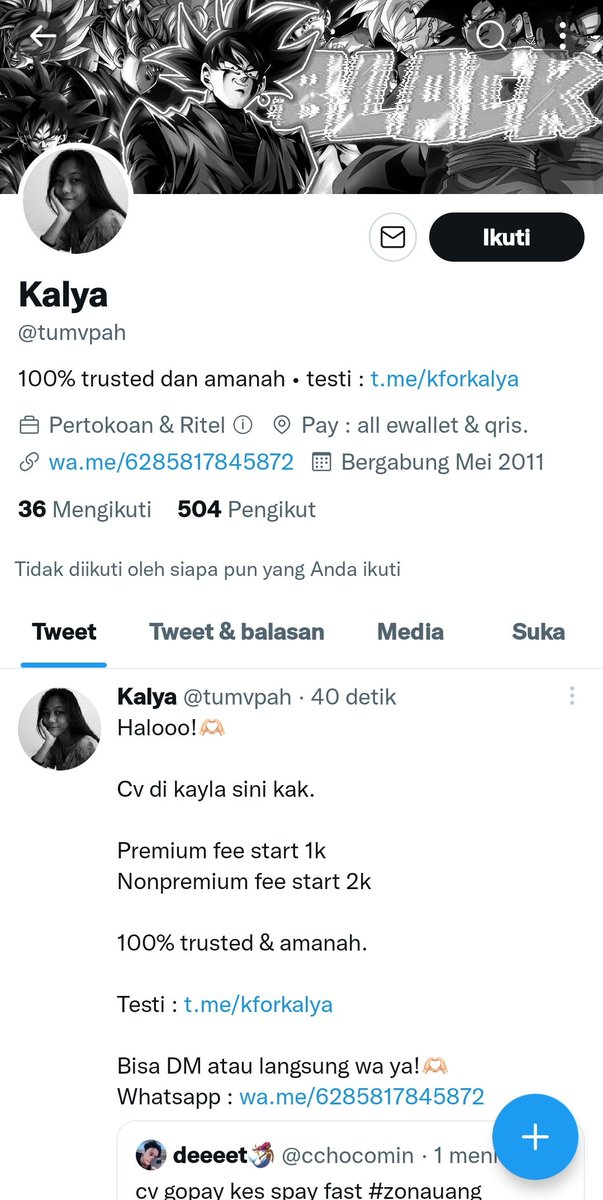 mnydei's tweet photo. ‼️ penipu cv #zonauang #zonajajan

usn: @tumvpah 

085813406276
085813406276
085813406276
085813406276
085813406276
085813406276 https://t.co/xDCEZPKHSq