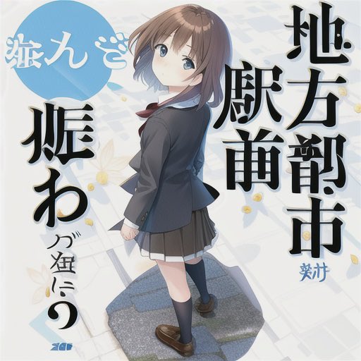 左はAIによるもの。

もう完全にラノベ感が迸ってて、間違いなく売れてる感漂ってる。 