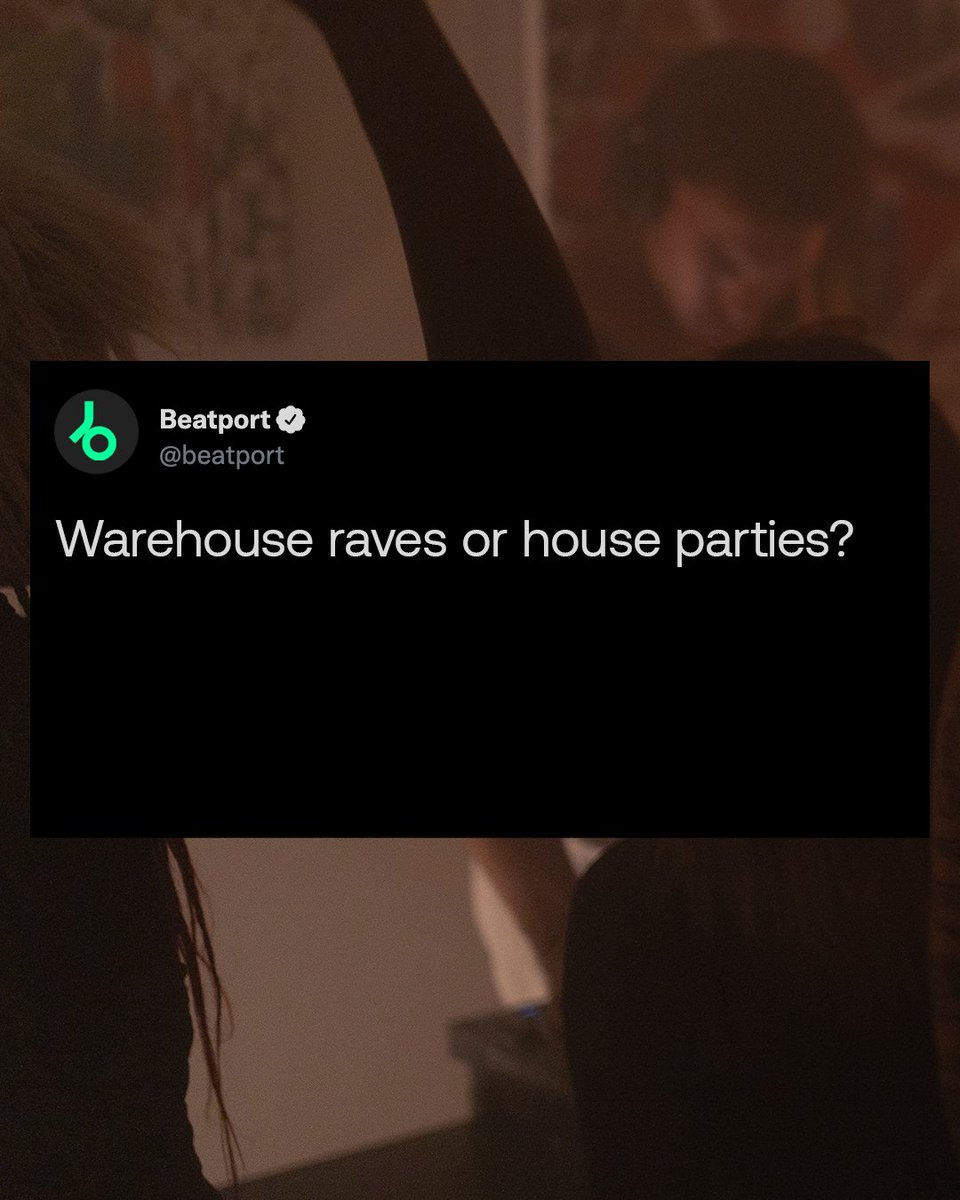 Beatport tweet media