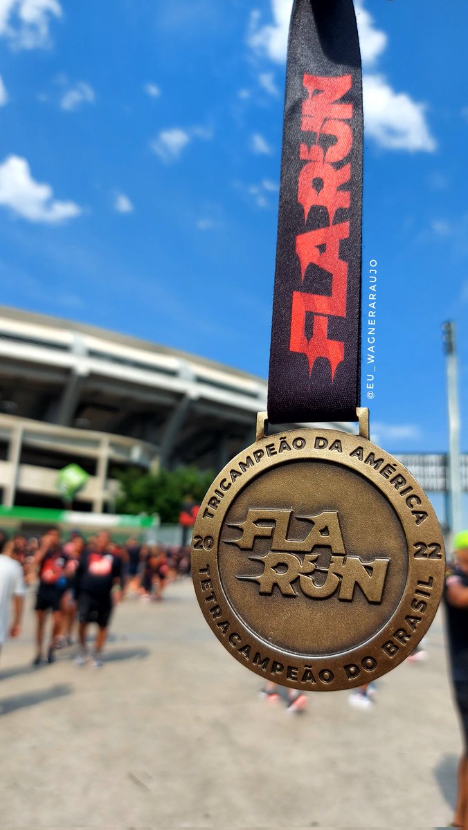 WagnerTudinho's tweet image. #FlaRun 🖤❤️