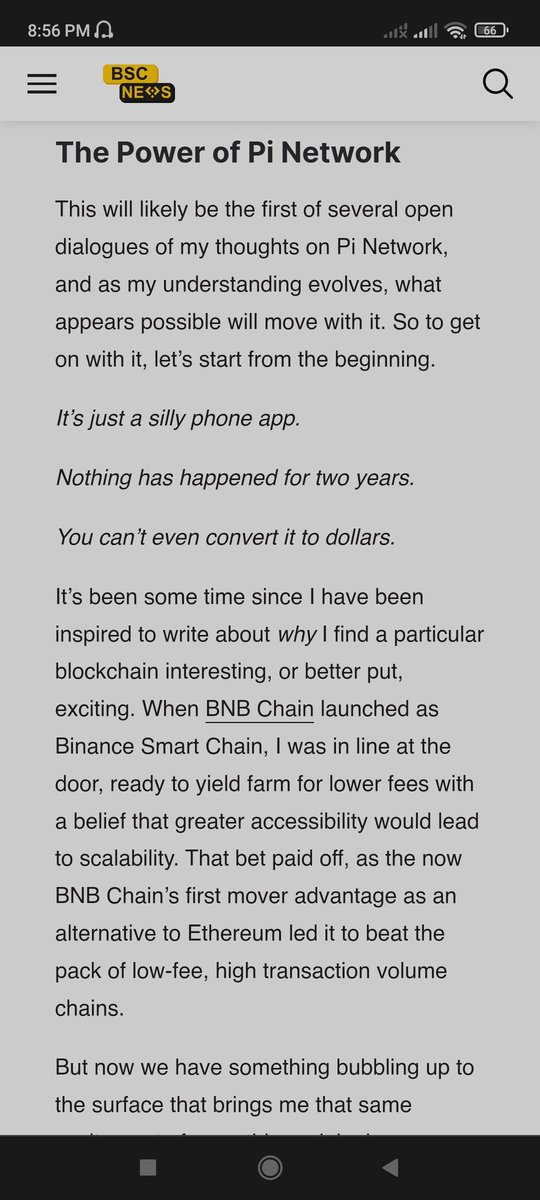 Tokenized99's tweet photo. An interesting article of BSC News @BSCNews on #PiNetwork 
Link: https://t.co/3XYryF0Y9c
Retweet ❤️ @ShibuKGeorge09 @jatingupta0003 @STFoo3 @BlackBlade2020 @Mal24887707 @Aminaden15 @jamila_go @AnthonyRyanDeJ1 @kcryptoinvest @Bitboy_Crypto @WatcherGuru #PiNetworkUpdates https://t.co/gxFG8T12s8