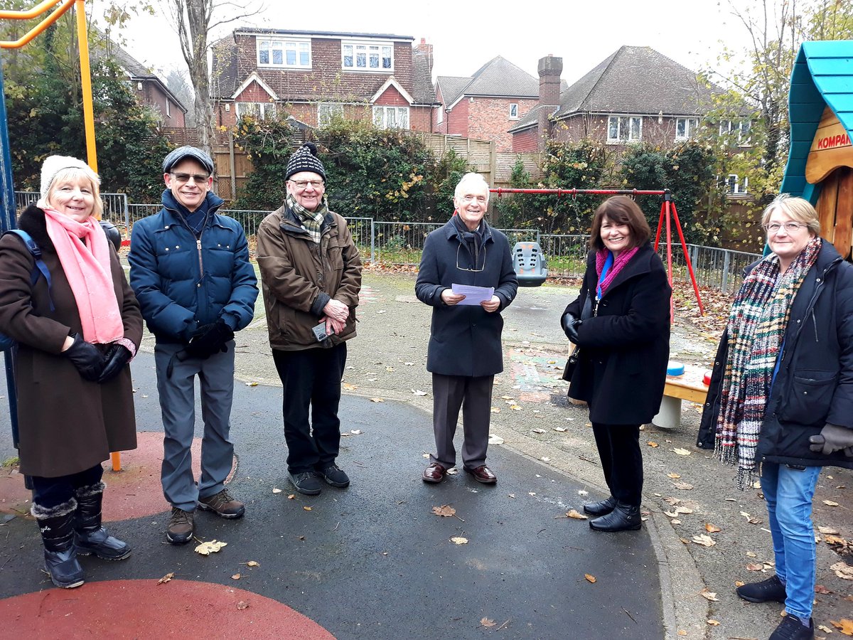 We were joined by Sue Bennett, Deputy Civic Mayor, for official opening of the Music and Theatre cottage in #Purley #Rotary Field. President Andrew gave us a speech, members tried out the musical instruments, and the plaque in memory of Geoff Shaw was unveiled.