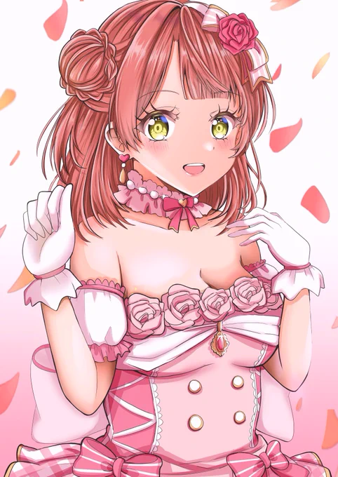 トキメク桃色#虹ヶ咲#上原歩夢 