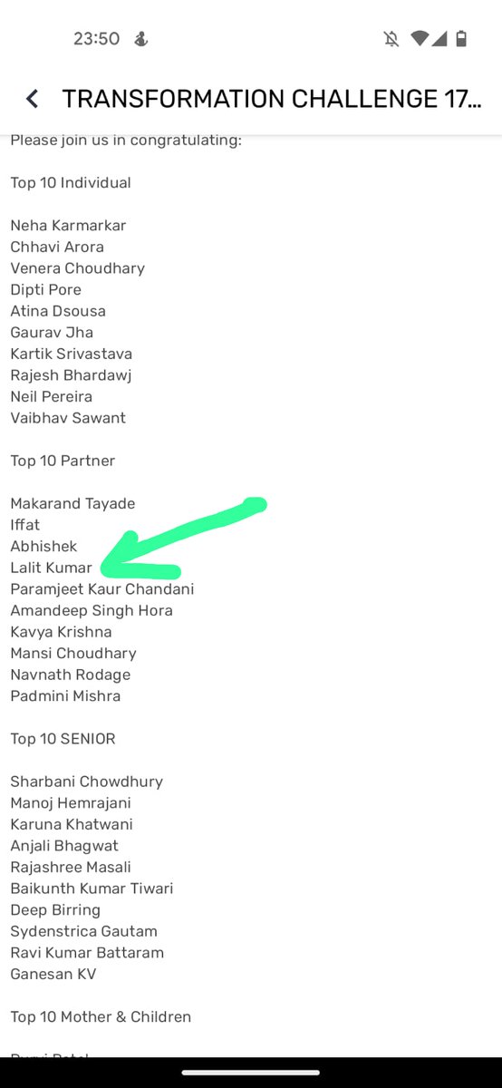 LaLiTNOFEAR's tweet photo. #BreakYourBarriers
#MyTC17Journey
@FITTRwithsquats
Thank you for selecting me as #top10 in partner category in #TC17 #transformationchallenge
#fittr https://t.co/lzsFA58ov1