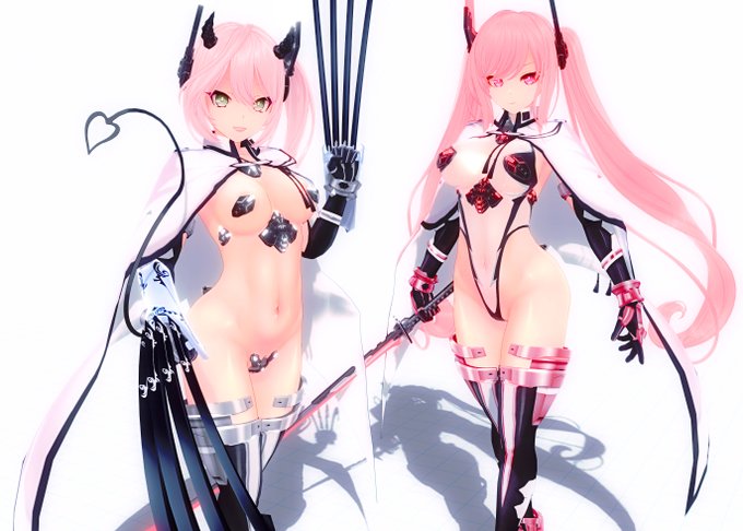 新人ピンクちゃんと神奈ちゃん 