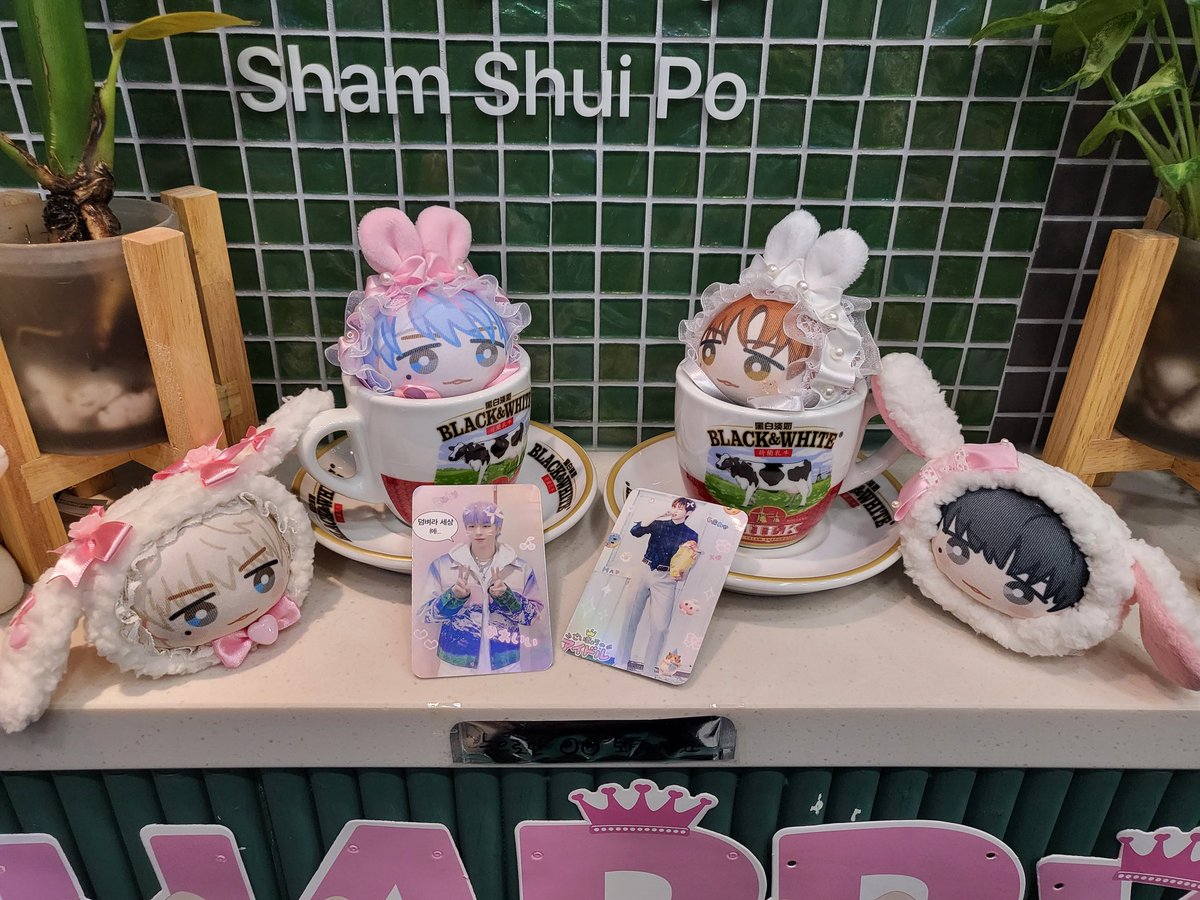 요기는 아가토끼천국 그 잡채🥹💕 띵똥토끼는 코가 좀 더 반질반질해진 것 같앗다☺️‼️ 토끼옷이랑 토끼 헤도레 하고 있는 만쥬들도 너무 귀엽고 아기자기한 공주 포카들이랑 소품들이 너무 잘 어울려서 하나하나 보는 재미가 잇엇서요🥺 동링차랑 딸기 와플도 너무 맛잇엇음!!!! 츄베릅😋
#녤토끼