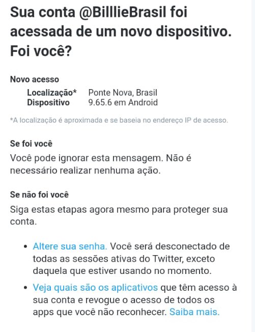 Gente, bom dia. como a maioria de vocês sabem, eu sou a tradutora da <a href="/BilllieBrasil/">Billlie Brasil</a>. Essa noite, recebemos um e-mail de que alguém trocou a senha e e-mail da conta. Estou aqui, de coração, pedindo pra vocês darem rt pra chegar na pessoa que fez isso e ela nos devolver a fanbase.