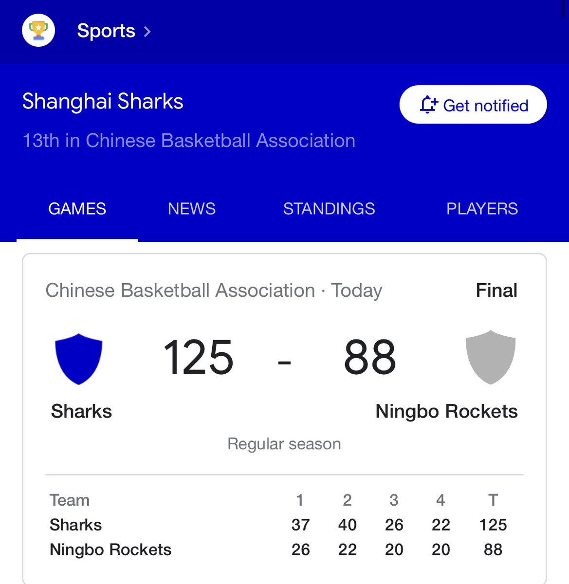 Overnight MAX bet 🔨🤑 #GamblingTwitter 

Shanghai vs Ningbo OVER 202.5 = WINNER 💰

VIP Group is on fire 🔥 #SportsBetting

(Message to Join the team)