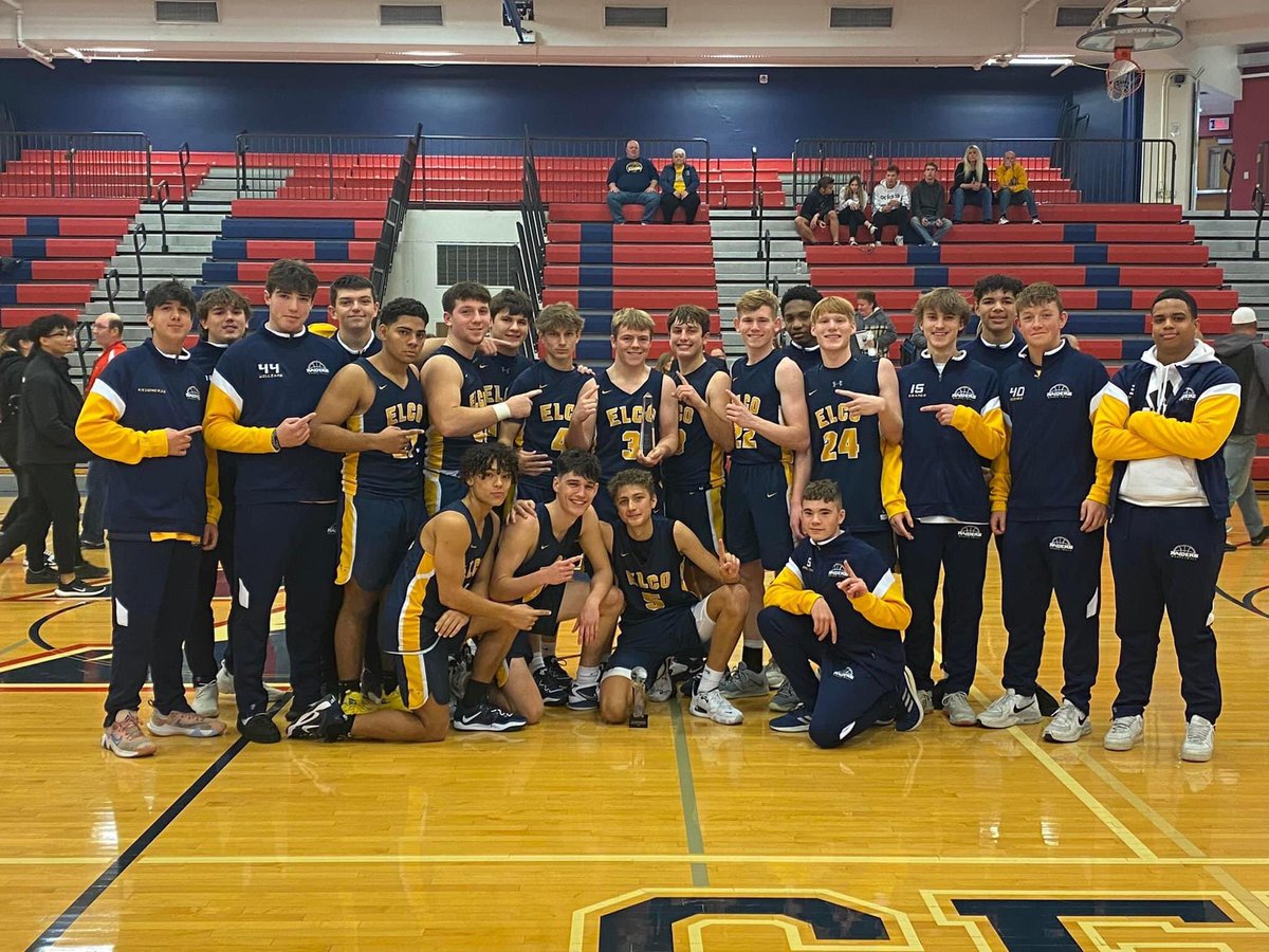 Congratulations to the Boys Basketball Team for winning the Lebanon Tip-Off Tournament this weekend! The team notched victories over North Schuylkill 63-49 on Friday and defeated Spring Grove 64-56 in the champions game! #ElcoExcellence 🏀 <a href="/LebCoSports1/">LebCoSports.com</a> <a href="/JeffFalk1/">LebCoSports</a>