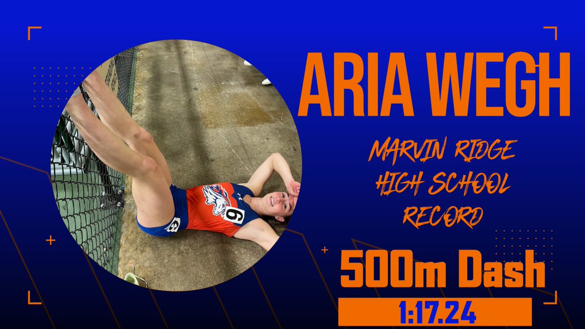 That's a lot of school records Aria!