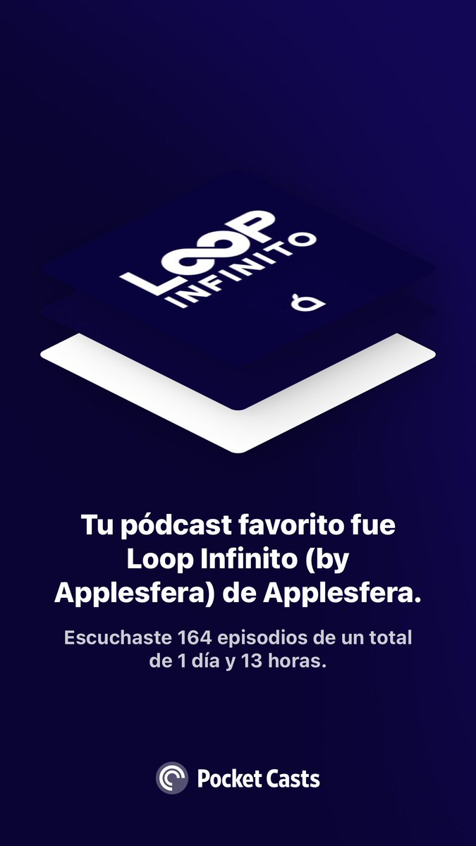 drpiedra's tweet photo. My favorite podcast of 2022! https://t.co/D7H3FX1GPO #pocketcasts #endofyear2022 ⁦@lacort⁩ parece que este año ganas tú 😜 https://t.co/IrPIQExAVc