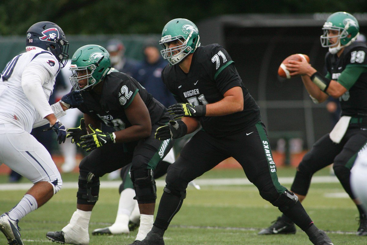 malikwilson02's tweet photo. After a great talk with coach @tommasella, I’m blessed and thankful to receive an offer from @Wagner_Football.
@CoachDwilson09 
All Glory To God!!🙏🏾🙏🏾 https://t.co/W8cN1lXLWv