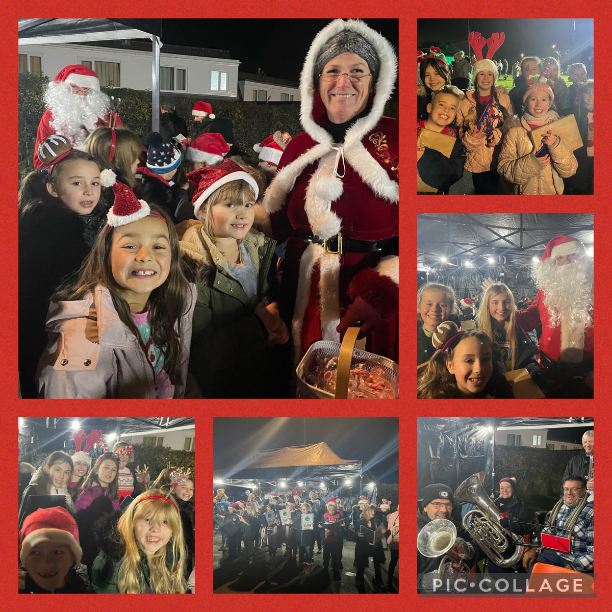 Lots of Christmas cheer as the choir wrapped up warm and sang at Cae Derw this evening. 🎅🏻🎄🎶 Thank you <a href="/friendsofcaedp/">Friends of cae derw</a>