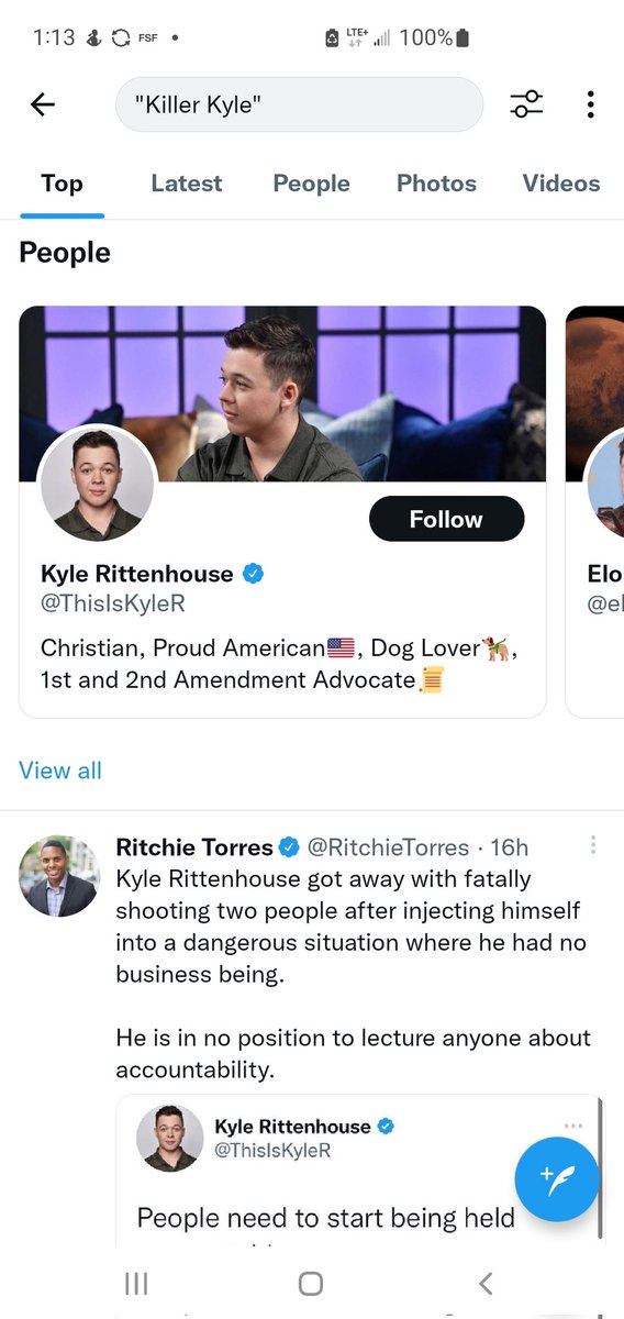 handmaid664's tweet photo. First thing that comes up for Killer Kyle. Good job Twitter #murderer #killer #multimurderer https://t.co/HcRlFKP8Iv