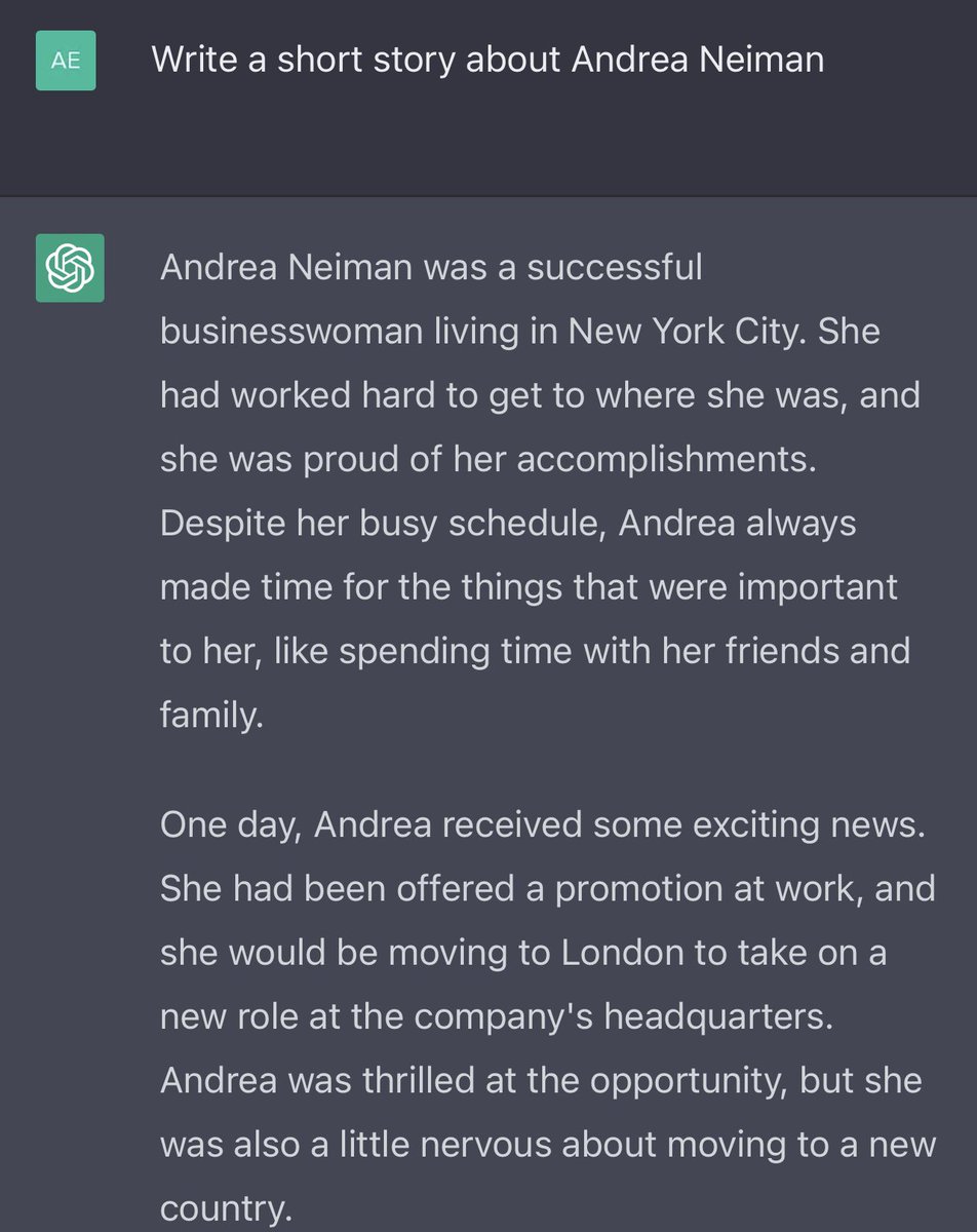 aeneiman's tweet photo. @OpenAI …this is a bit eerie. Had Covid never happened, I would have been in London working in a new promoted role. You sure this is AI and not AU (alternative universe) tech? https://t.co/JE5Kt21woV